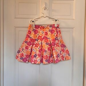 Floral Tommy Bahama Skort in Pink and Orange